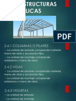 2.4 Estructuras Metalicas