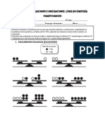 PRUEBA de Ecuaciones e Inecuaciones Cuarto Basico