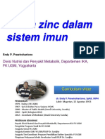 Peran Zinc Dalam Sistem Imun (DR Endy)