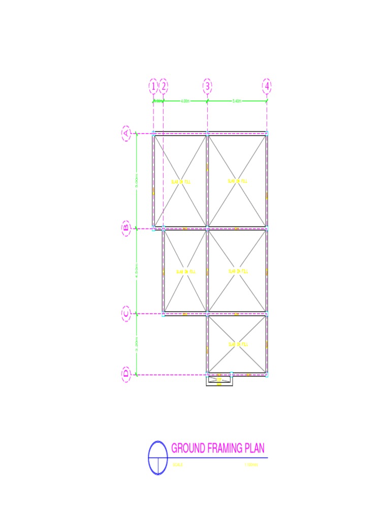 Ground Floor Framing Plan Example | PDF