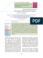 Studies On Shelf Life Evaluation of Reduced Sugar Jelly Confection