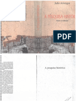 AROSTEGUI, Julio. A Pesquisa Histórica PDF