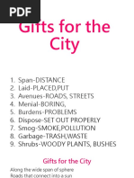 Gifts For The City