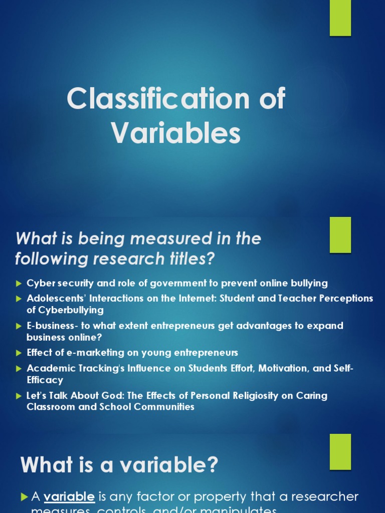 Independent Variable Level Of Measurement – ECGZCE