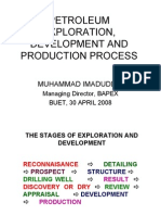 Petroleum Exploration Dev Elopement Production Process