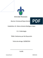 Sindromes Por No Disyuncion