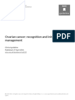 Ovarian Cancer Recognition and Initial Management PDF 35109446543557 PDF