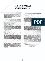 Actitud Científica PDF