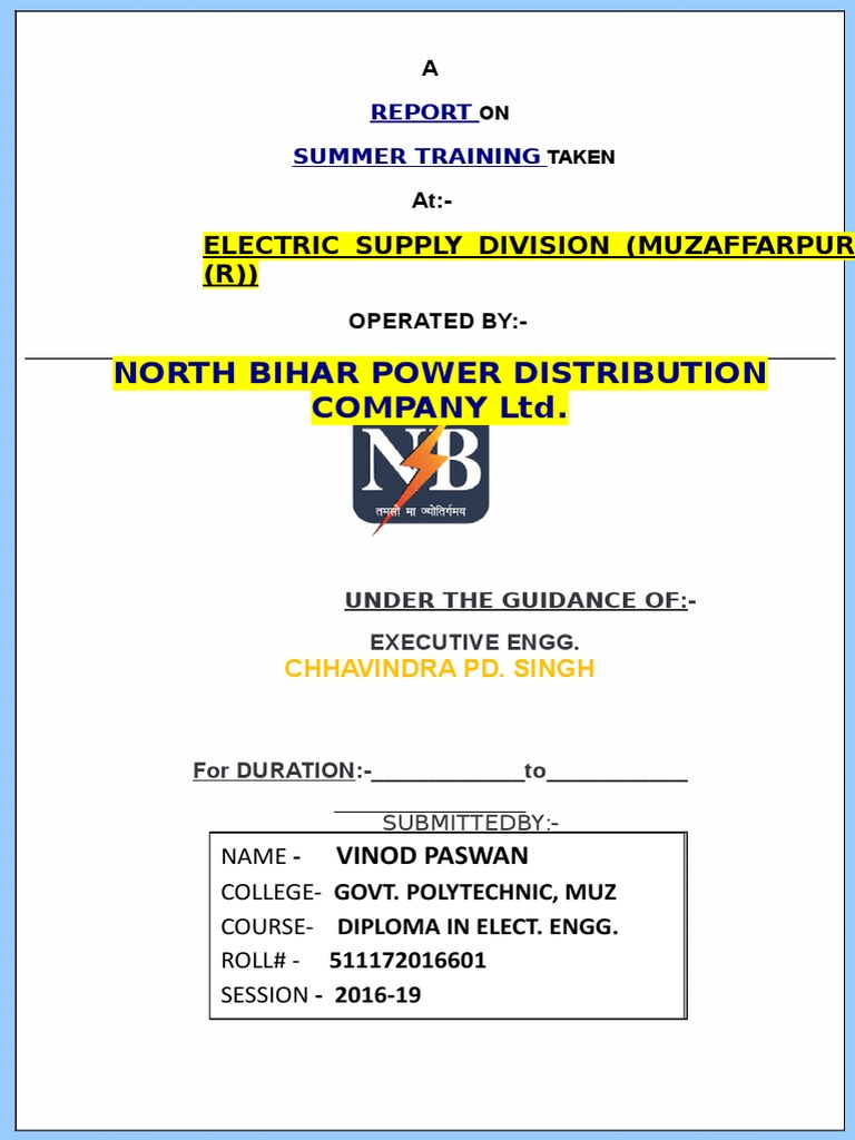 north-bihar-power-distribution-company-ltd-electric-supply-division