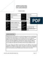 ECO 22 Competency-Based Syllabus for 4POL284 2nd Sem 12-13