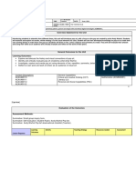 Unit Plan Proforma: Overview Statement For The Unit