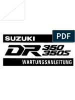 Wartungsanleitung Suzuki-Dr350 1991-97 (German)
