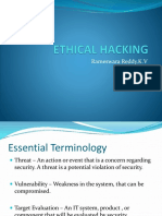 Essential Terminology and Attacks for Ethical Hacking