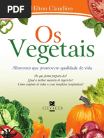 Os Vegetais - alimentos que promovem qualidade de vida