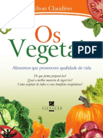 Os Vegetais - Alimentos Que Promovem Qualidade de Vida