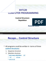 Lecture 4 -Repetition (Extra Notes)