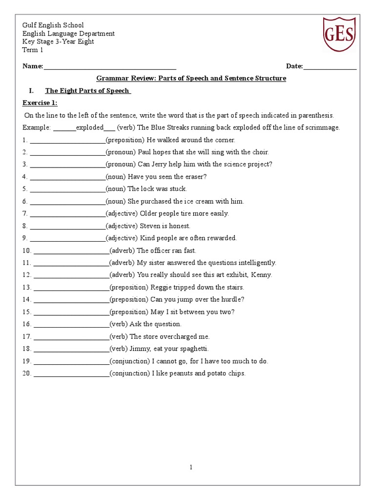 parts-of-speech-review-worksheets-part-of-speech-verb