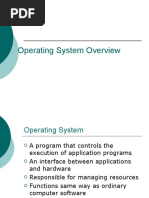 Operating System Overview - 1