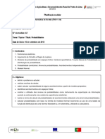 Planificação Modular - A7 - Probabilidades