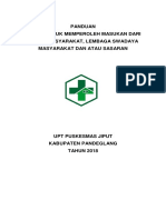 6.1.4.1 Panduan Dan Instrumen Survei, Bukti Pelaksanaan Survei Untuk Memperoleh Masukan Dari Tokoh Masyarakat, LSM, Dan Atau Sasaran.