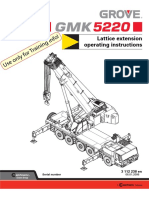 GMK 220 Operator Manuals