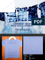 Garment Wash Techniques