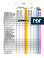 Format Rekap Nilai Raport KTSP Kelas Semester Otomatis 2013 Ok