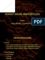 KONSEP DASAR MIKROBIOLOGI