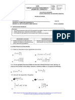 Prueba de Entrada Mate III