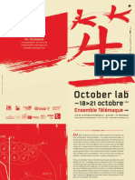 Programme October Lab 2018 Ensemble Telemaque