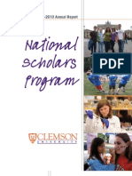 National Scholars Program: 2009-2010 Annual Report