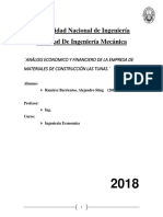 Análisis Económico Financiero de Una Empresa-UNI