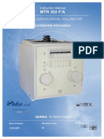 EN - User Manual Collimator R302 With Filterselection - RevM - 2007-05