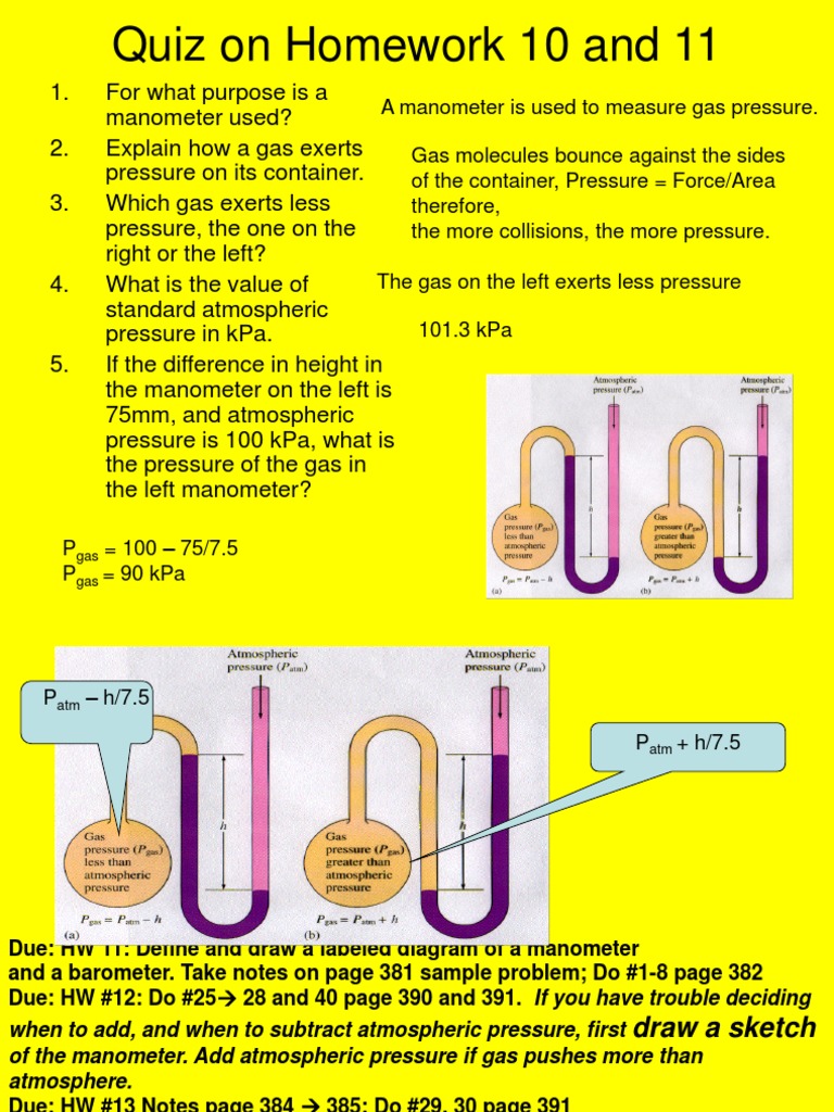 How Is Pressure Measured PDF Pressure Pascal (Unit)