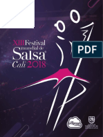 Revista Del Festival Mundial de Salsa de Cali 2018
