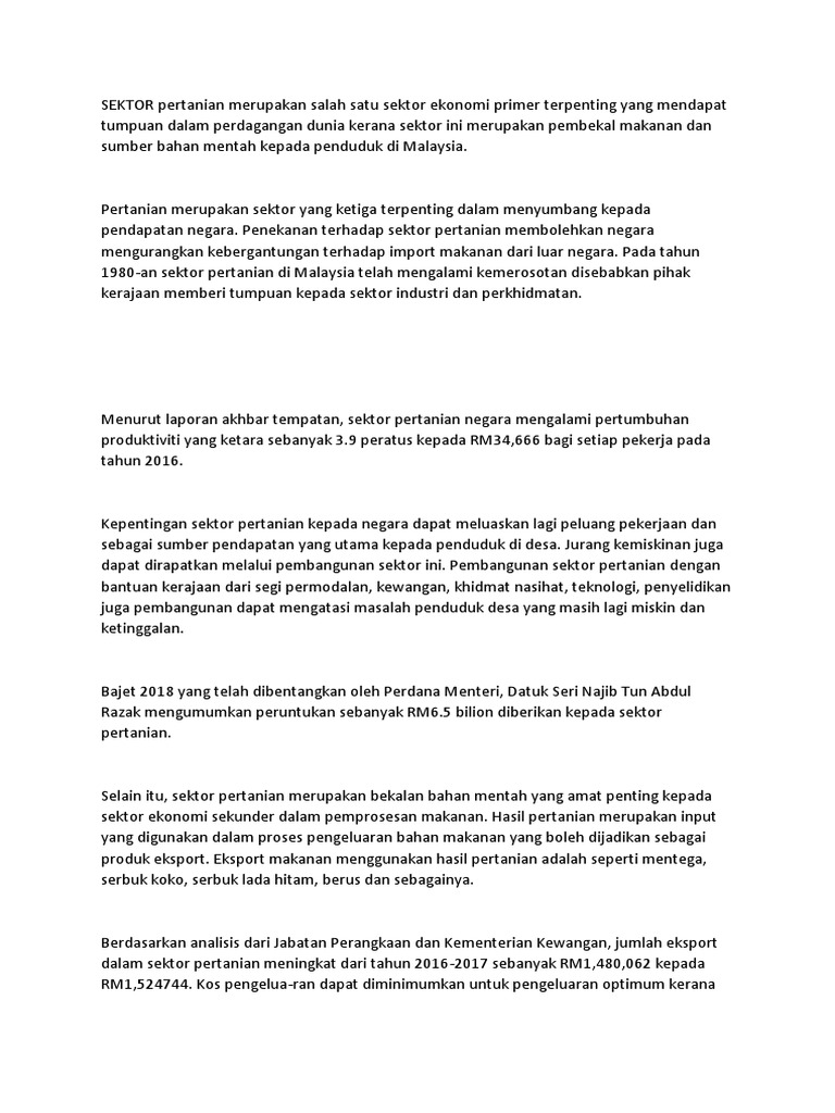 Cabaran Halangan Bidang Pertanian Pages 1 9 Flip Pdf Download Fliphtml5