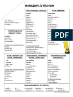 Les Marqueurs de Relation