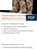 Snake Bite Management - Practice Guideline