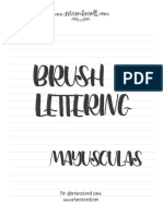 BrushLettering Mayusc