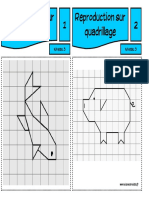 Reproduction Quadrillage Niveau 3