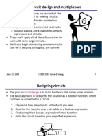 04 Basic Circuit Design and Multiplexers