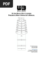 Pneumatic Ultra Heavy Duty Locking Mast Operators Manual August 2018 Current