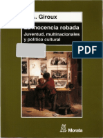 Henry A. Giroux-La inocencia robada_ Juventud, multinacionales y política cultural-Morata (2003).pdf