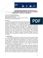 ABELLÁN. F. C. GONZÁLEZ, J. A. MOYA, M. P. Dinámicas y Transformaciones Recientes en Los Procesos de Expansión Territorial de Las Ciduades Medias en Castilla - La Mancha