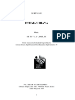 Modul Estimasi Biaya Politeknik Negeri Jakarta Setyadi