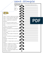 Adverbs of Frequency Hand Out