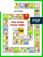 Game - Frequency Adverbs - Present - Simple PDF