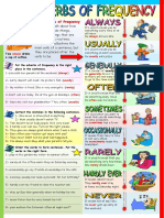 Adverbs of Frequency - Hand - Out PDF