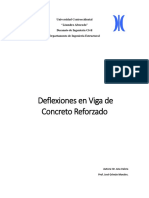 Deflexiones en Vigas CA