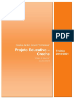 Projeto Educativo Creche 2018-2021
